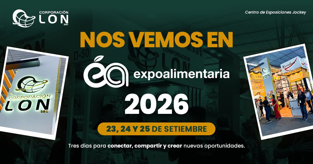 ¡Corporación LON estará presente en Expoalimentaria 2026!