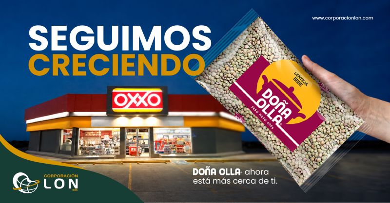 Nuestra marca Doña Olla llega a las tiendas OXXO a nivel nacional